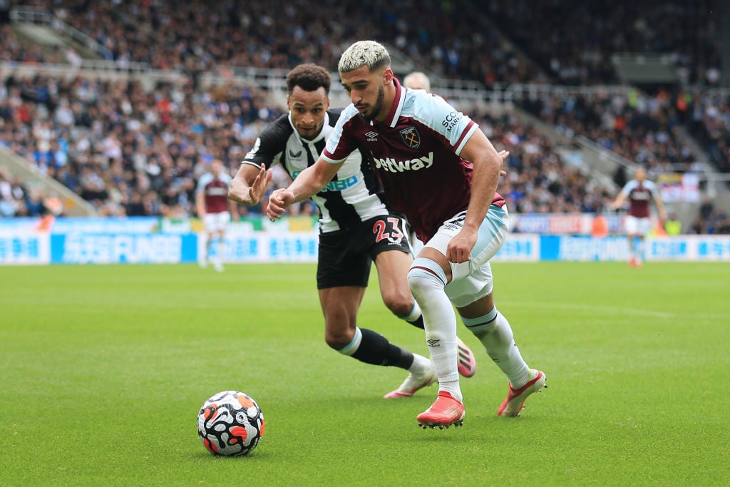 Said Benrahma admits he was blown away by the West Ham fans against Newcastle