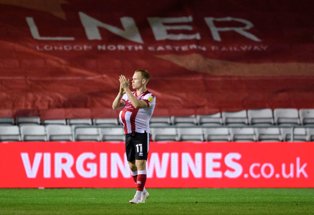 Lincoln City v Manchester United U21 - EFL Trophy Northern Section Group F