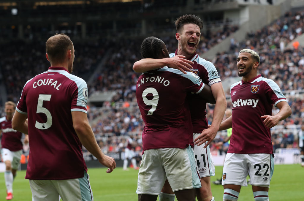 Declan Rice clip during West Ham vs Leicester wows Hammers fans