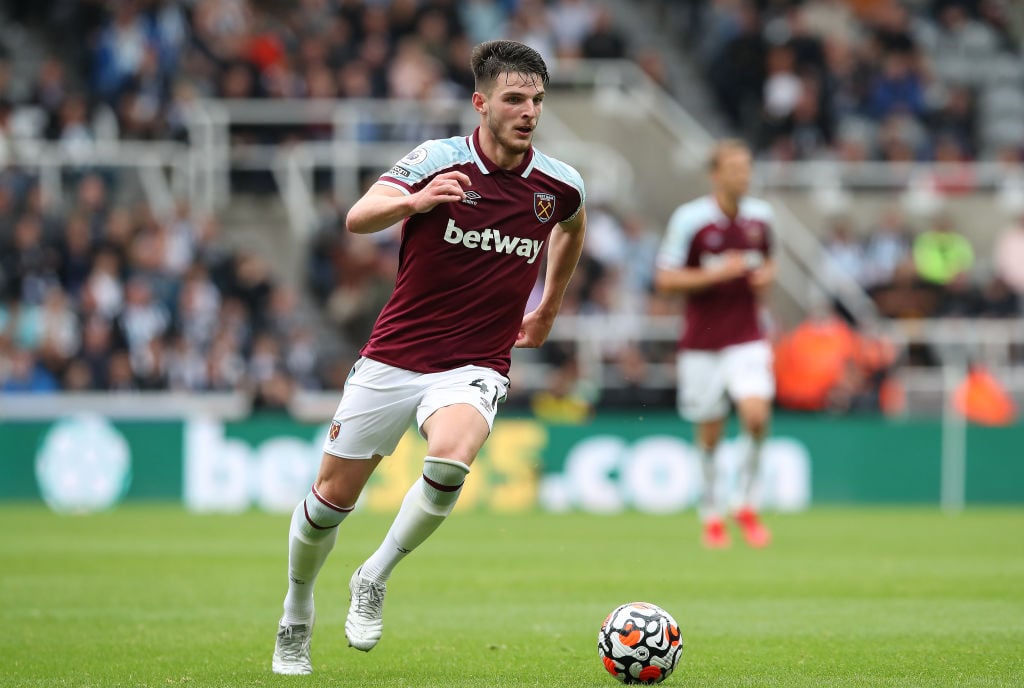 Declan Rice 'happy and committed' to West Ham after reported contract threat