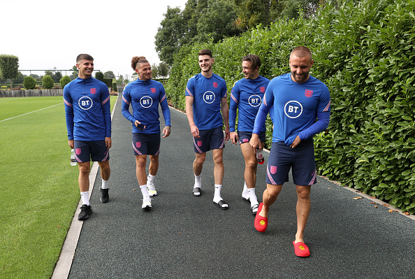 England World Cup Qualifier Camp
