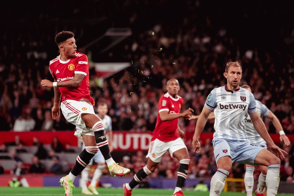 Manchester United v West Ham United - Carabao Cup Third Round