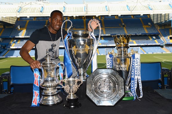 Chelsea's Didier Drogba Media Session