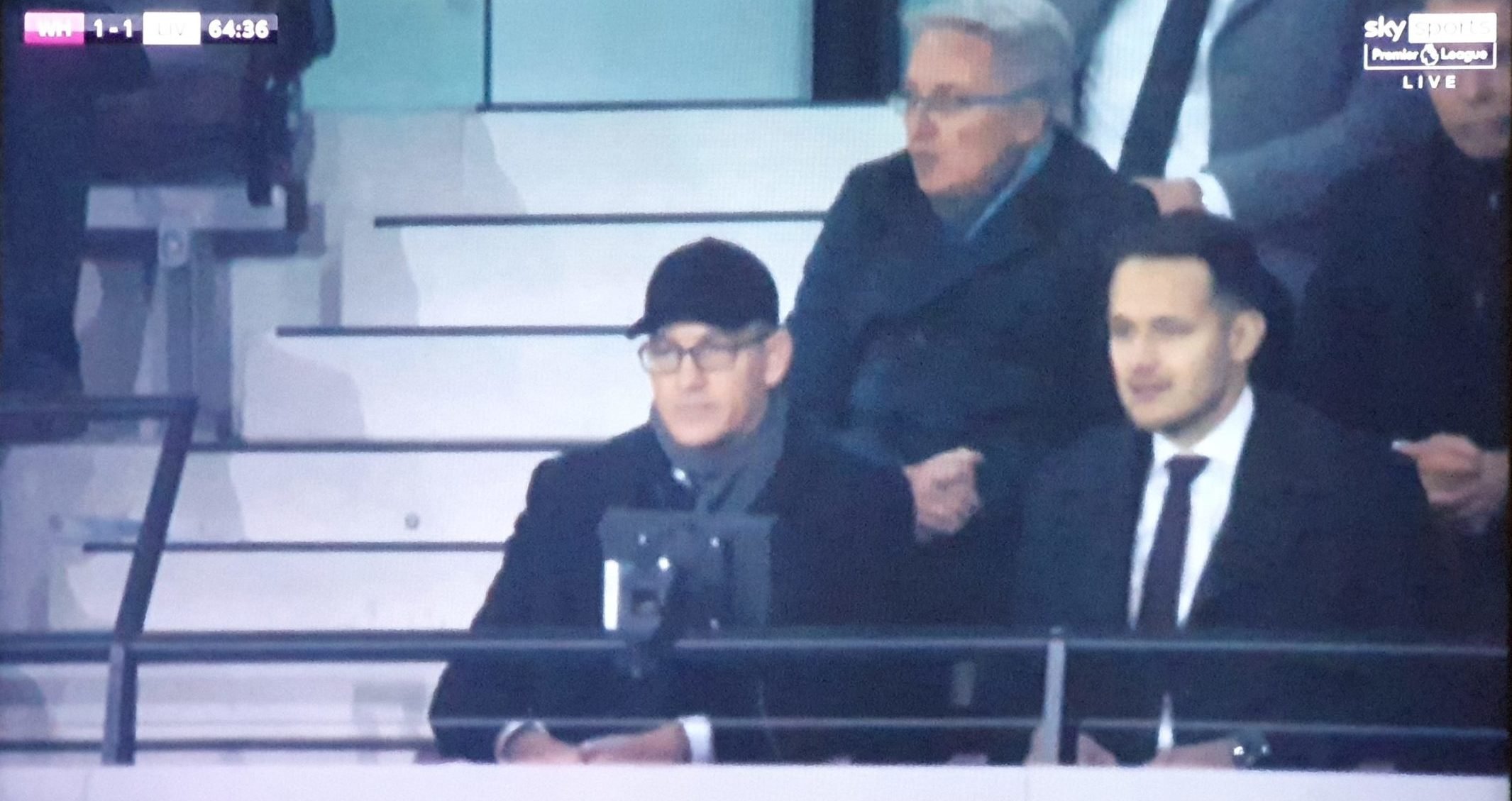 Czech billionaire Daniel Kretinsky plays it cool after being caught on camera in the crowd for West Ham win over Liverpool