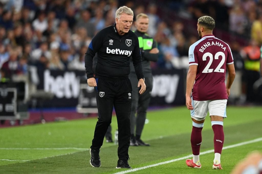 West Ham starting lineup vs Brighton confirmed; David Moyes makes two changes from Man City defeat