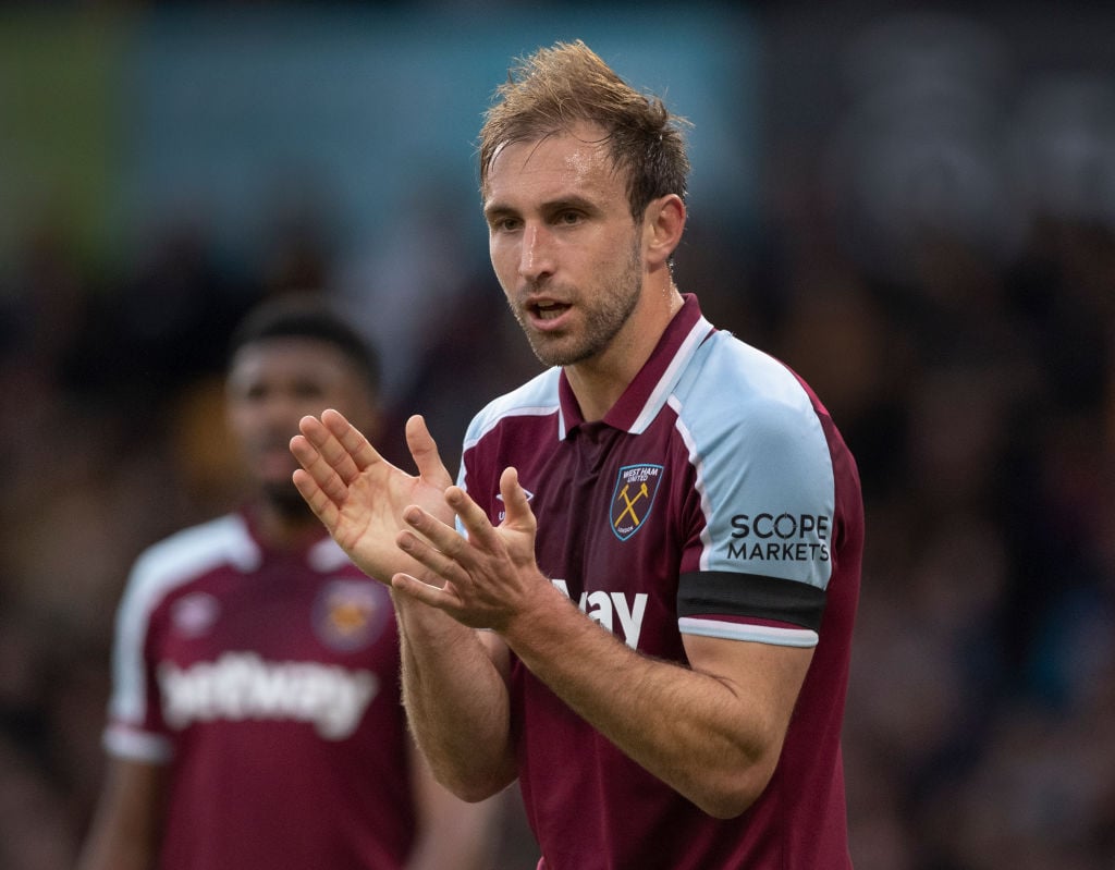 Rapper drops lyric about West Ham star Craig Dawson in new song and calls on fan power