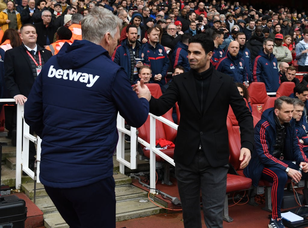 'We've got a few': David Moyes shares injury update ahead of Arsenal vs West Ham clash