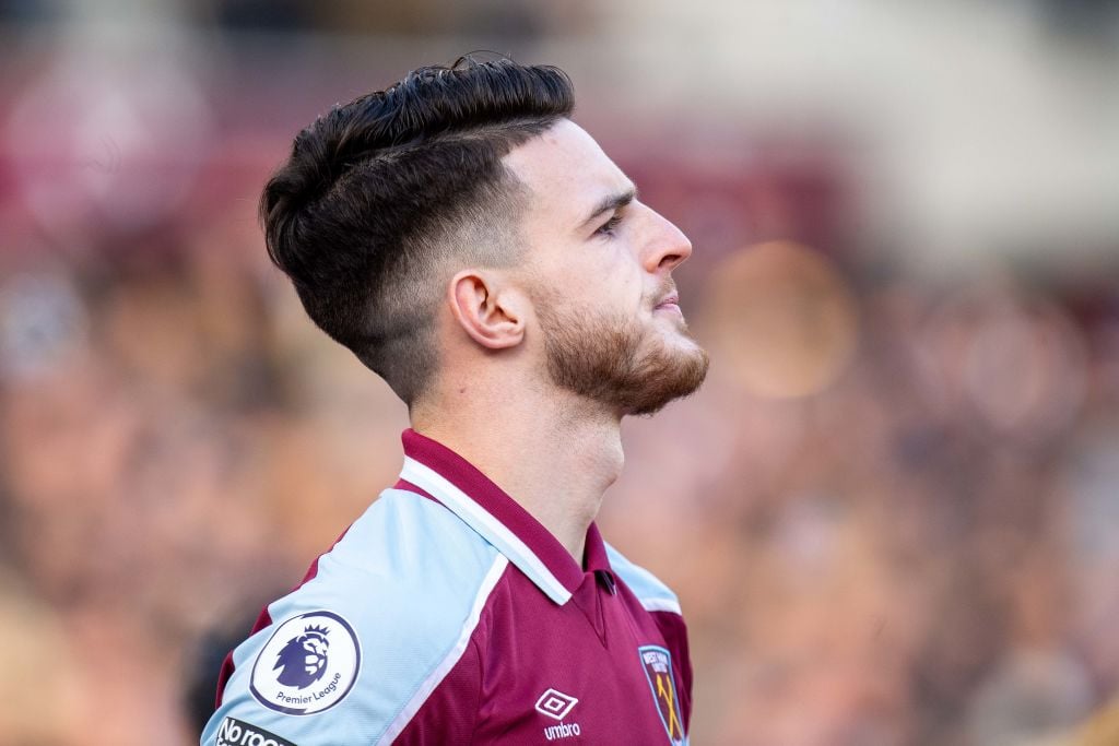 Declan Rice took to Twitter after West Ham beat Chelsea