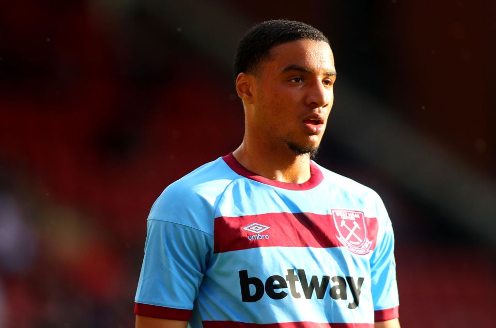West Ham under-23 boss Mark Robson raves about teenager who's a 'massive, massive threat'
