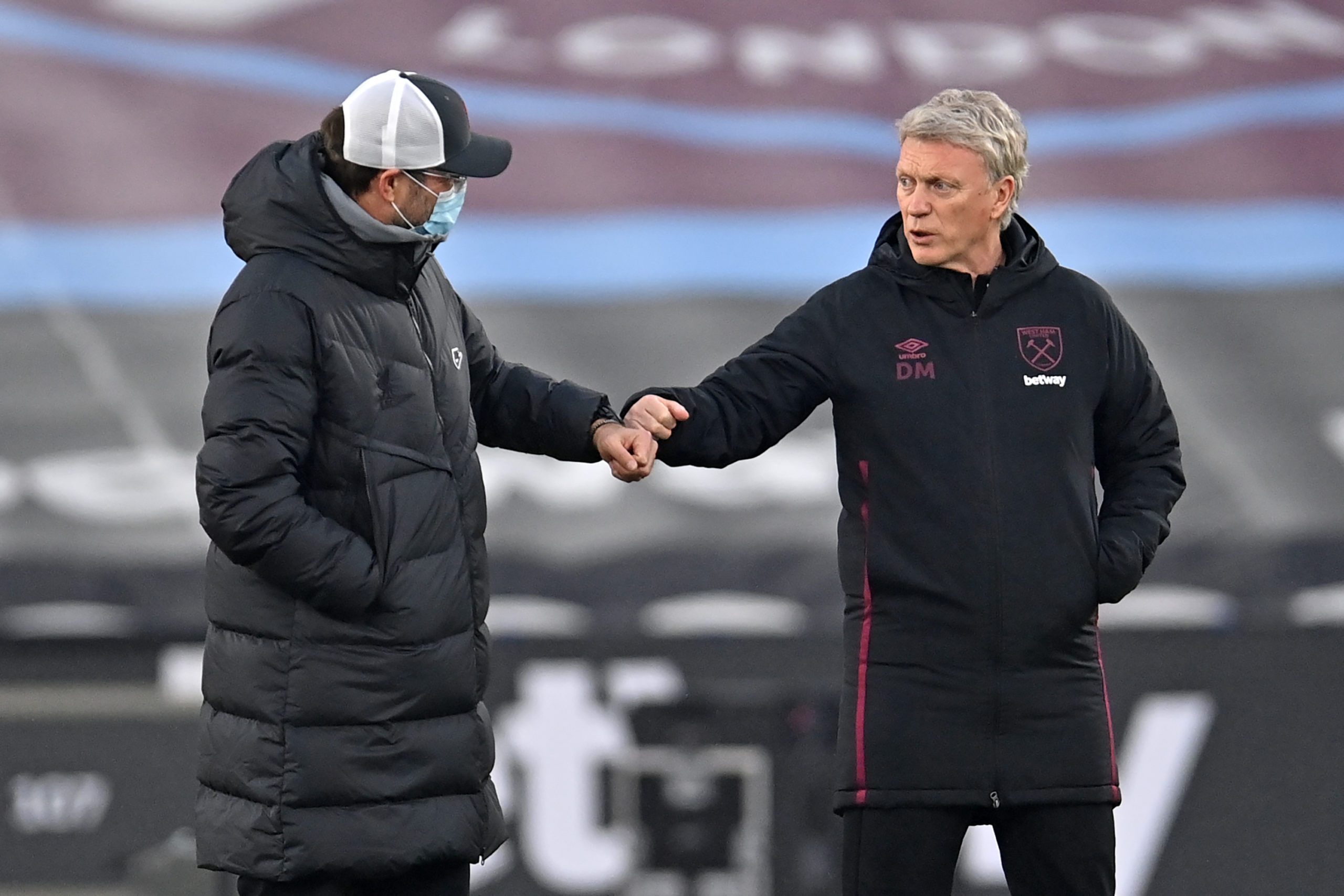 West ham shop padded jacket