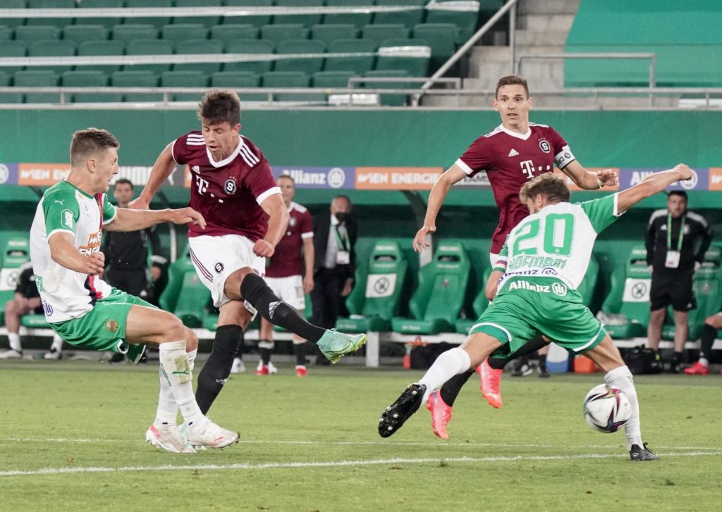 Rapid Wien v Sparta Praha - UEFA Champions League Second Qualifying Round
