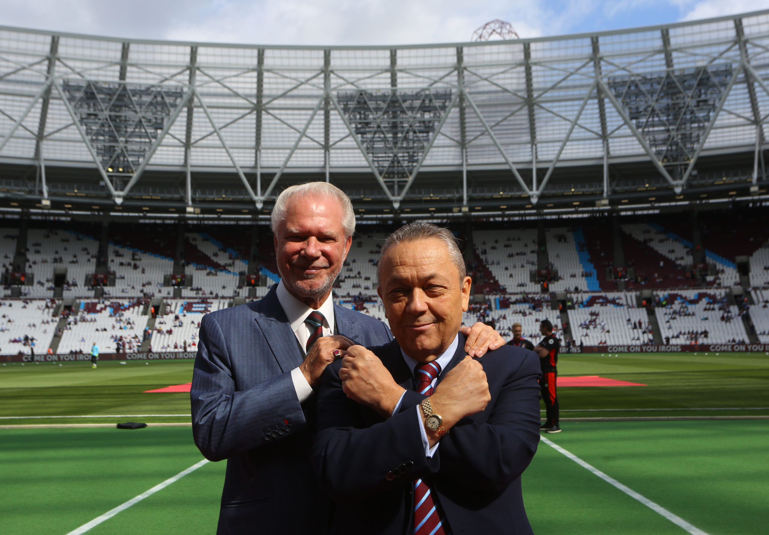 David Sullivan and David Gold mark 12 years since West Ham takeover but transfers are now key for reaching fabled next level