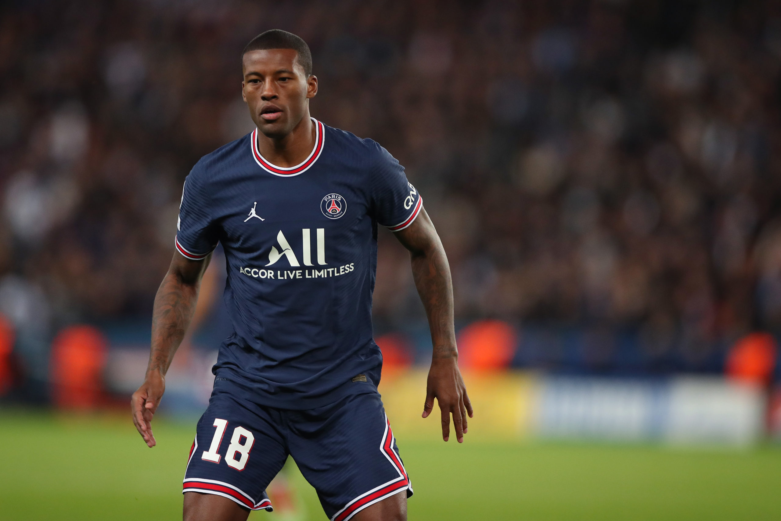 West Ham are allegedly eyeing PSG ace Gini Wijnaldum ahead of the summer transfer window
