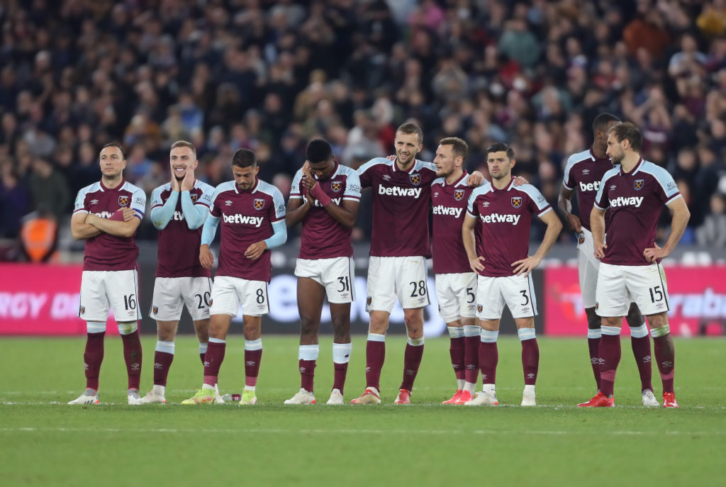 West Ham United v Manchester City - Carabao Cup Round of 16