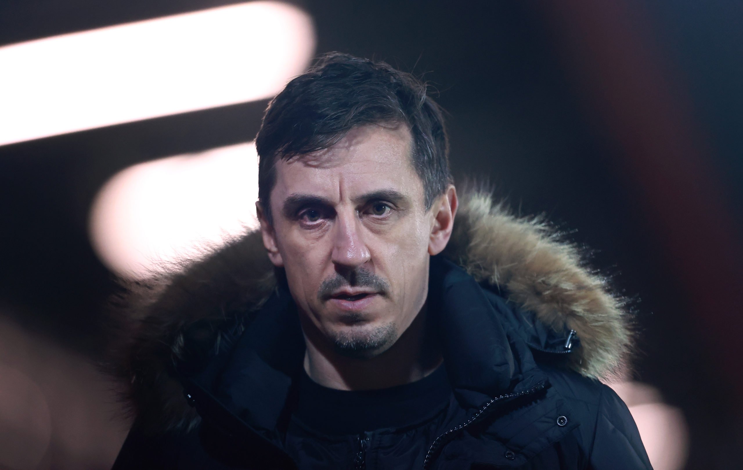 Gary Neville shares what Declan Rice told him in the tunnel after being left out of West Ham starting XI for Chelsea clash