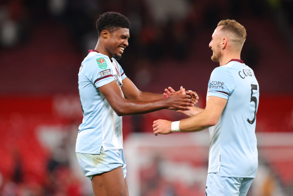 Manchester United v West Ham United - Carabao Cup Third Round