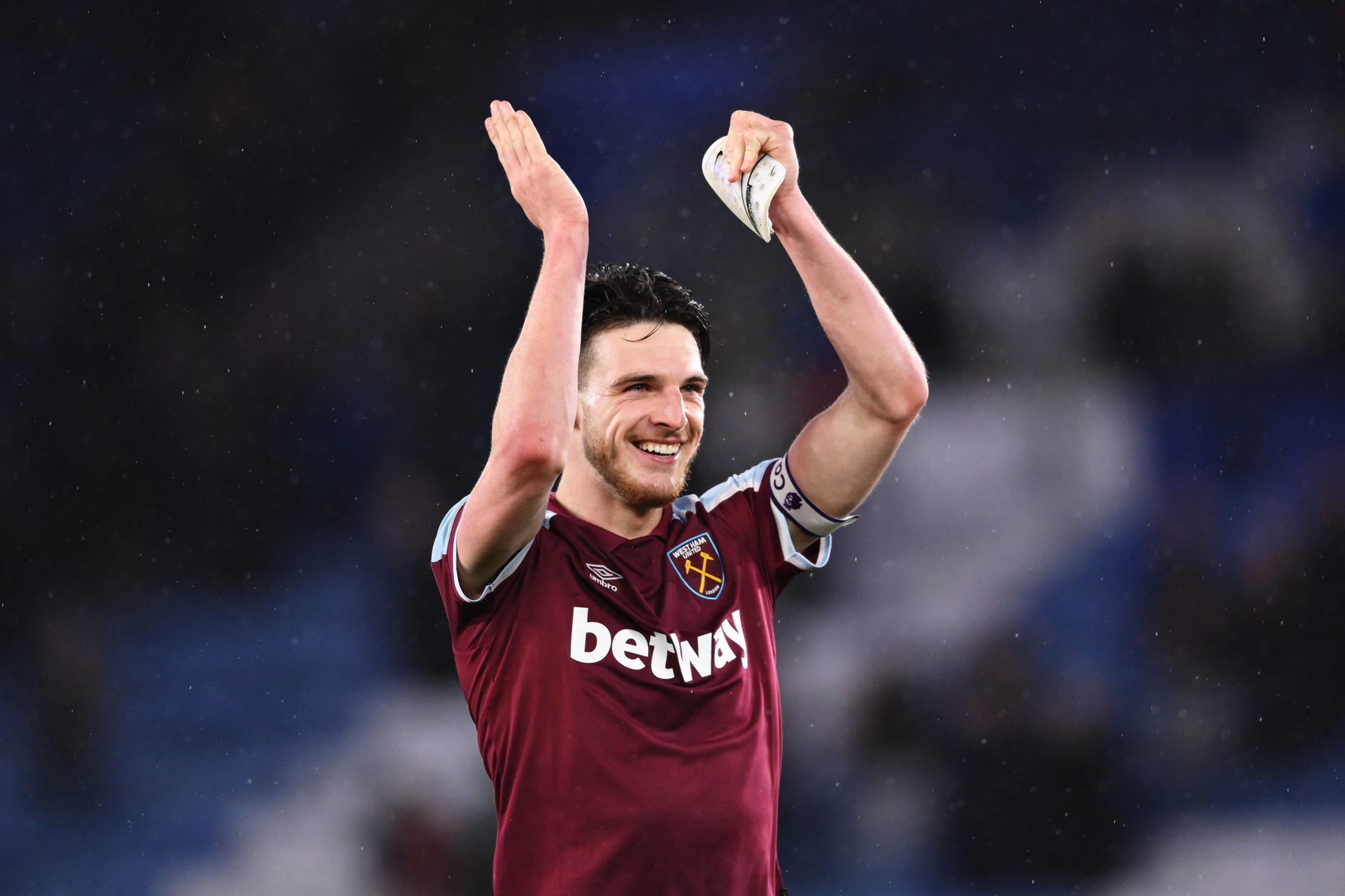 Declan Rice jokes that West Ham fans will do something hilarious in Seville