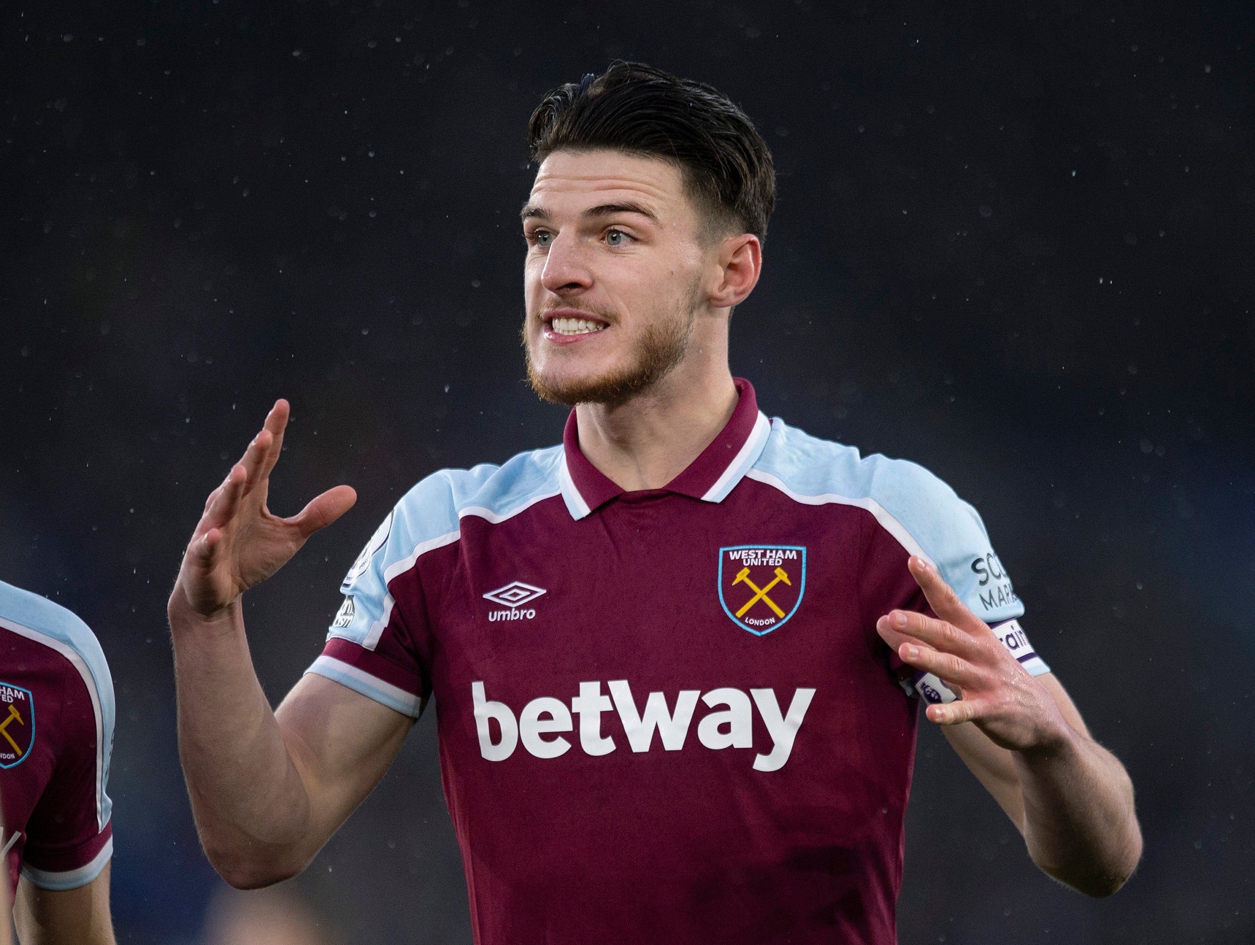 Declan Rice delivers instant reaction to West Ham Sevilla Europa League Draw