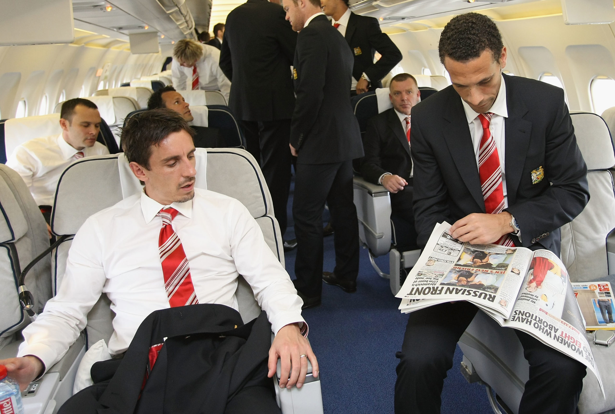 Manchester United depart for UEFA Champions League Final