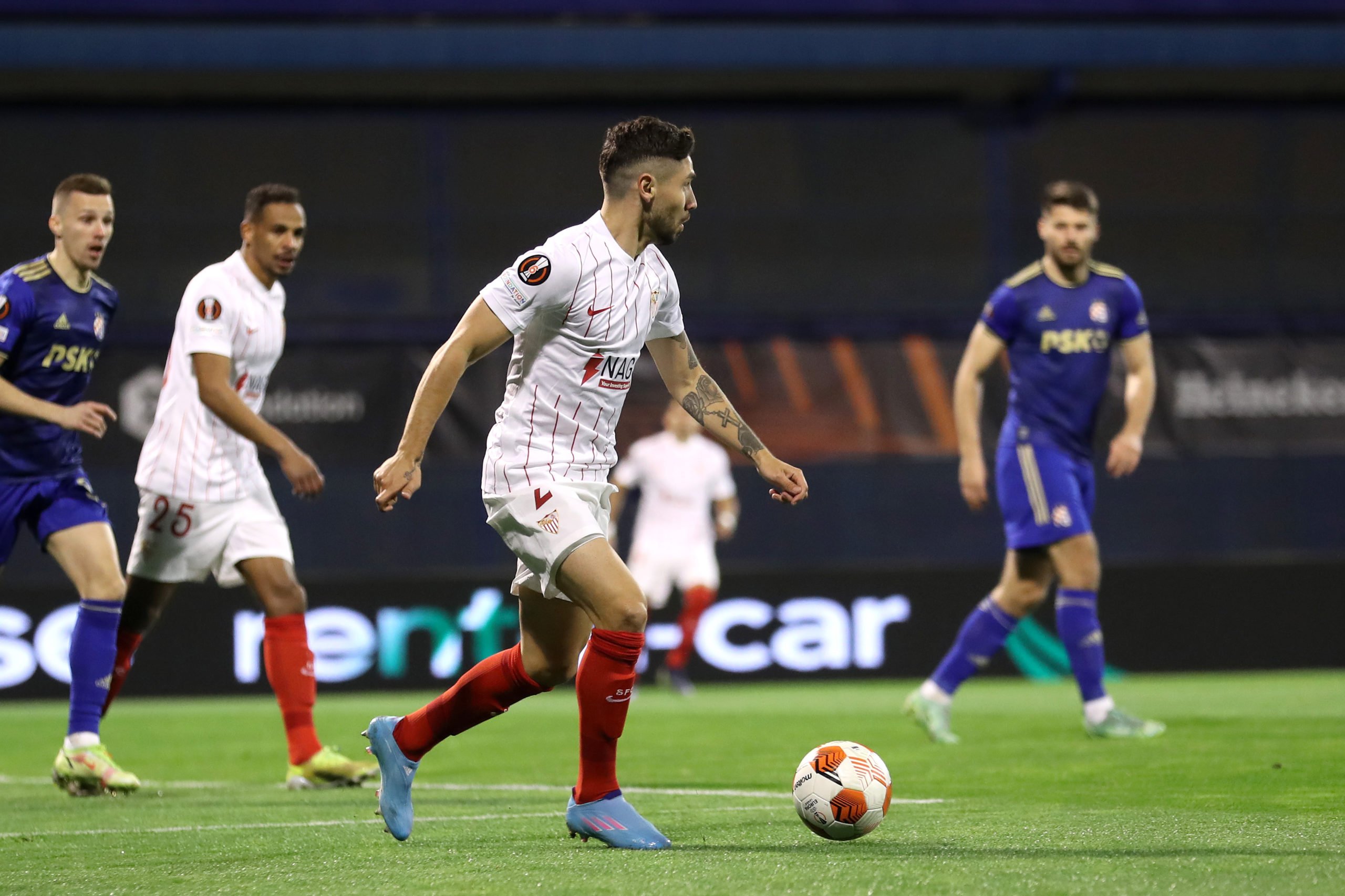 Dinamo Zagreb v Sevilla FC: Knockout Round Play-Offs Leg Two - UEFA Europa League
