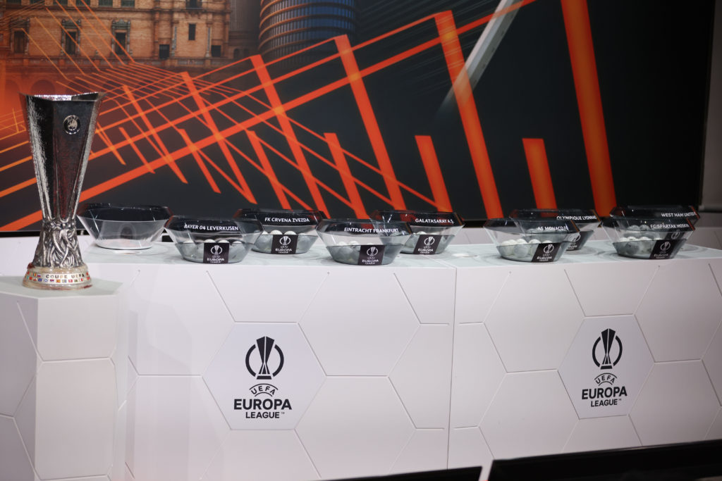 UEFA Europa League 2021/22 Round of 16 Draw