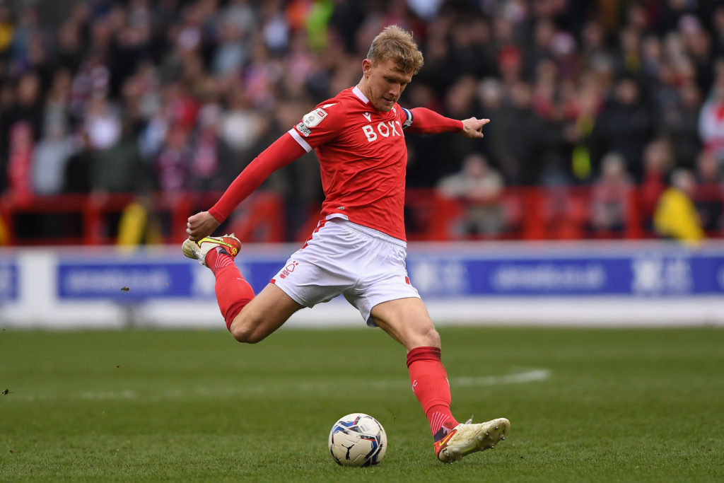 West Ham scouts were very impressed by Nottingham Forest ace Joe Worrall yesterday