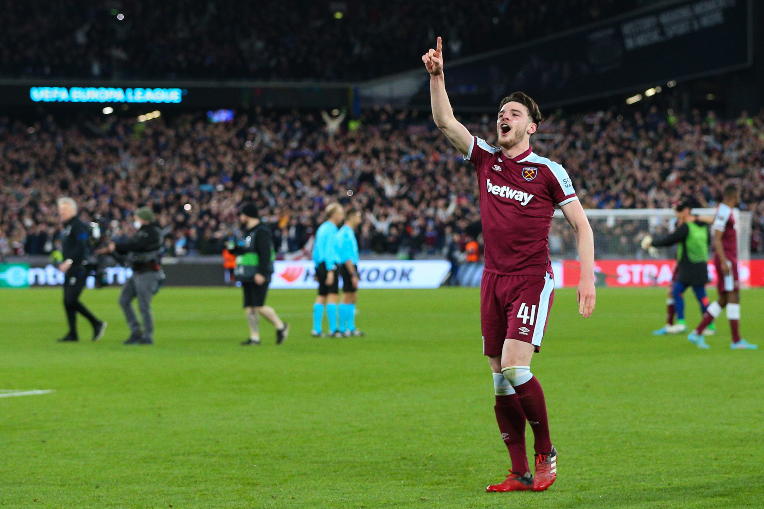 Declan Rice has lifted the lid on the advice he gave Tomas Soucek before West Ham beat Sevilla