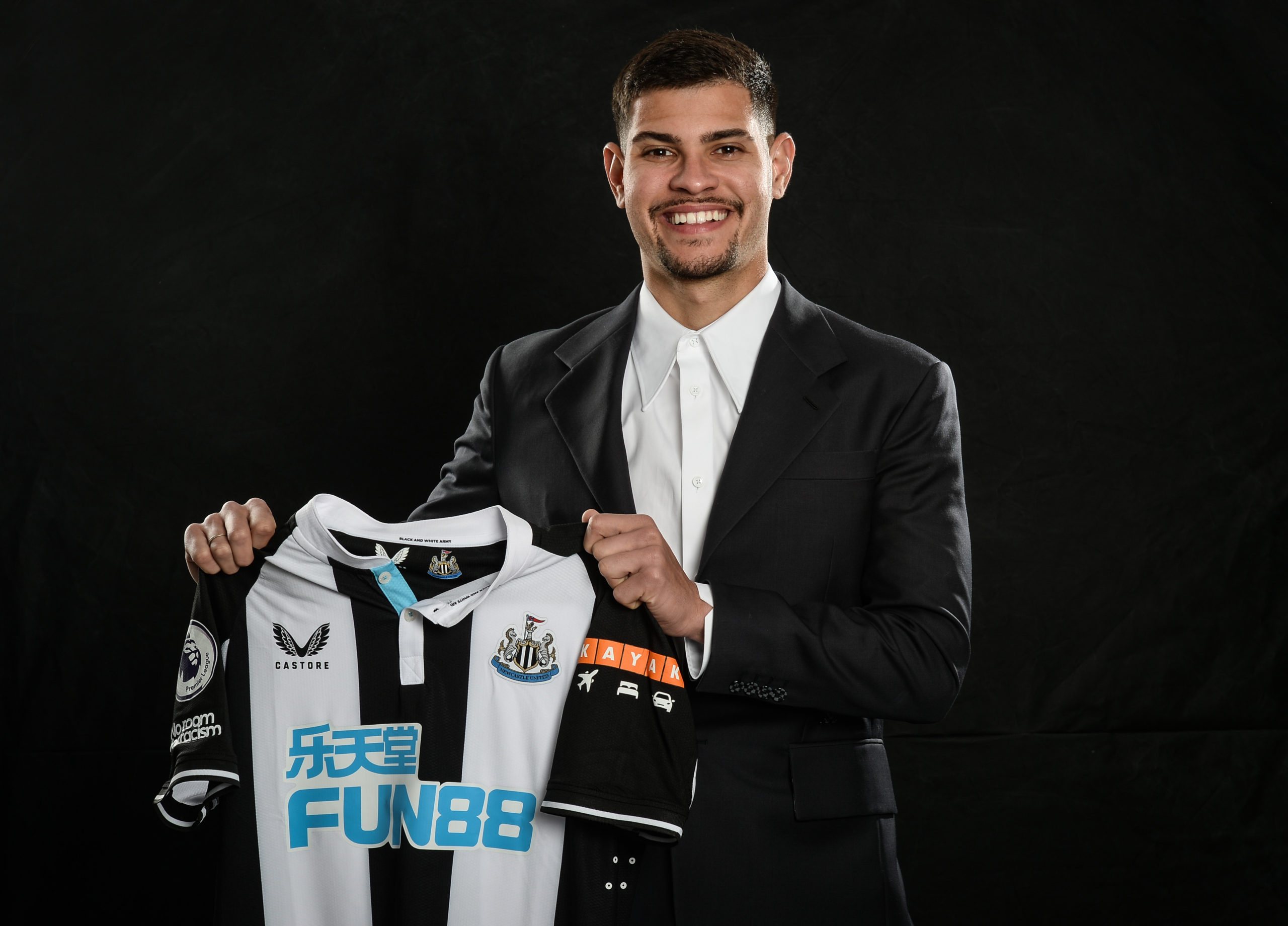 New Signing Bruno Guimaraes on his First Day at Newcastle United