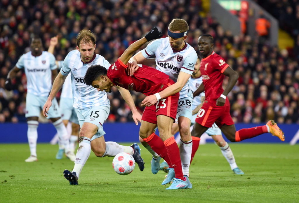 Liverpool v West Ham United - Premier League