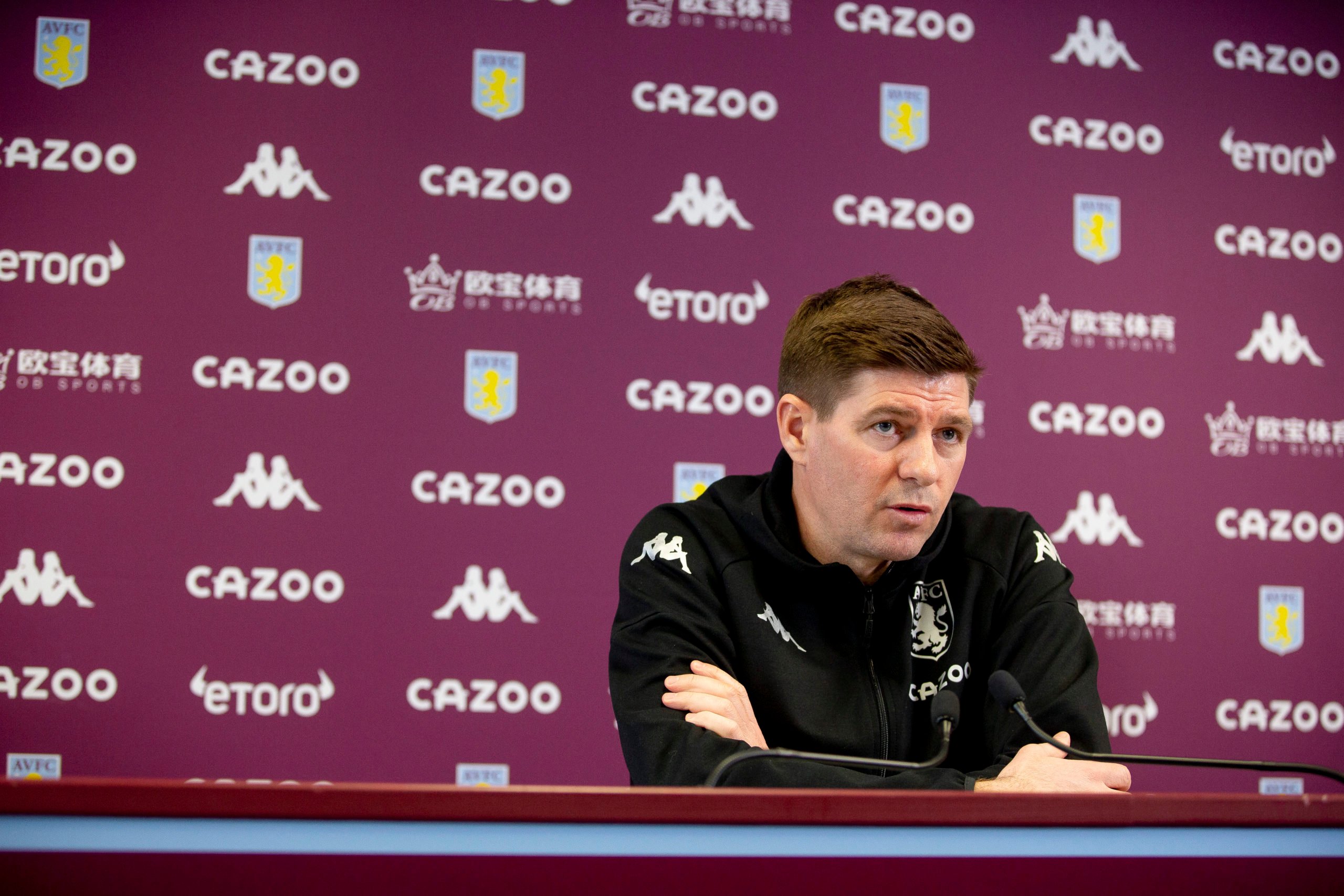 Aston Villa boss Steven Gerrard shares what he's heard about David Moyes and his coaching staff
