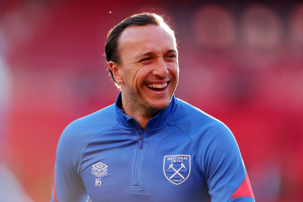 Mark Noble produced a moment of magic before West Ham lost to Sevilla