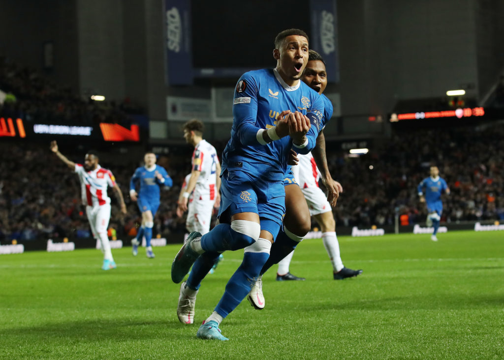 Rangers FC v Crvena Zvezda: Round of 16 Leg One - UEFA Europa League