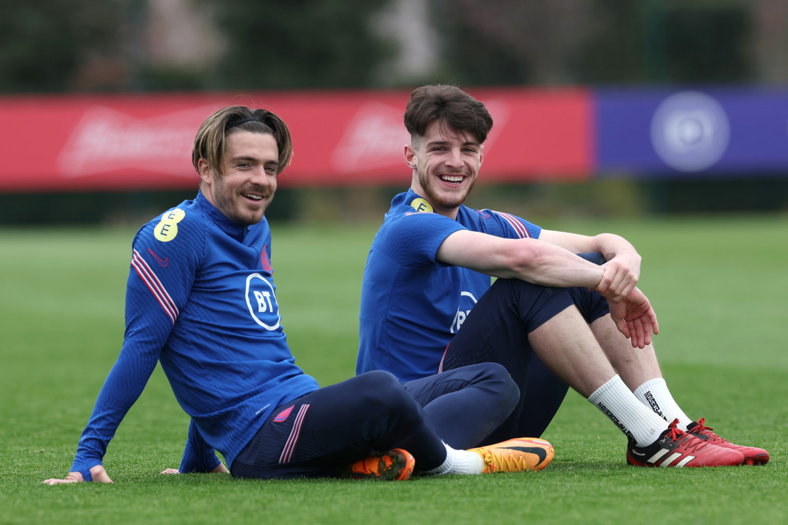 Brilliant Declan Rice And Jack Grealish Video Emerges From England Camp ...