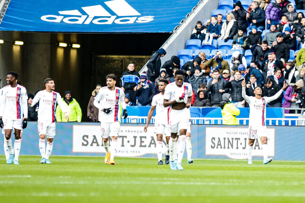 Olympique lyonnais v Angers Sporting Club de l'Ouest - Ligue 1 Uber Eats