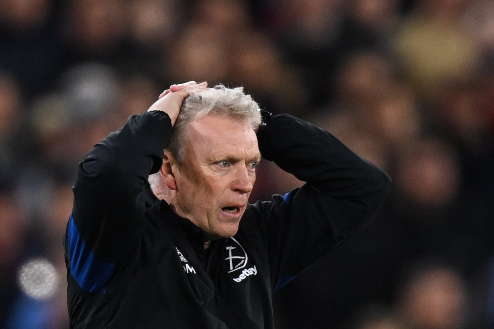 David Moyes refuses to discuss referee after West Ham red card against Lyon and lauds resilience