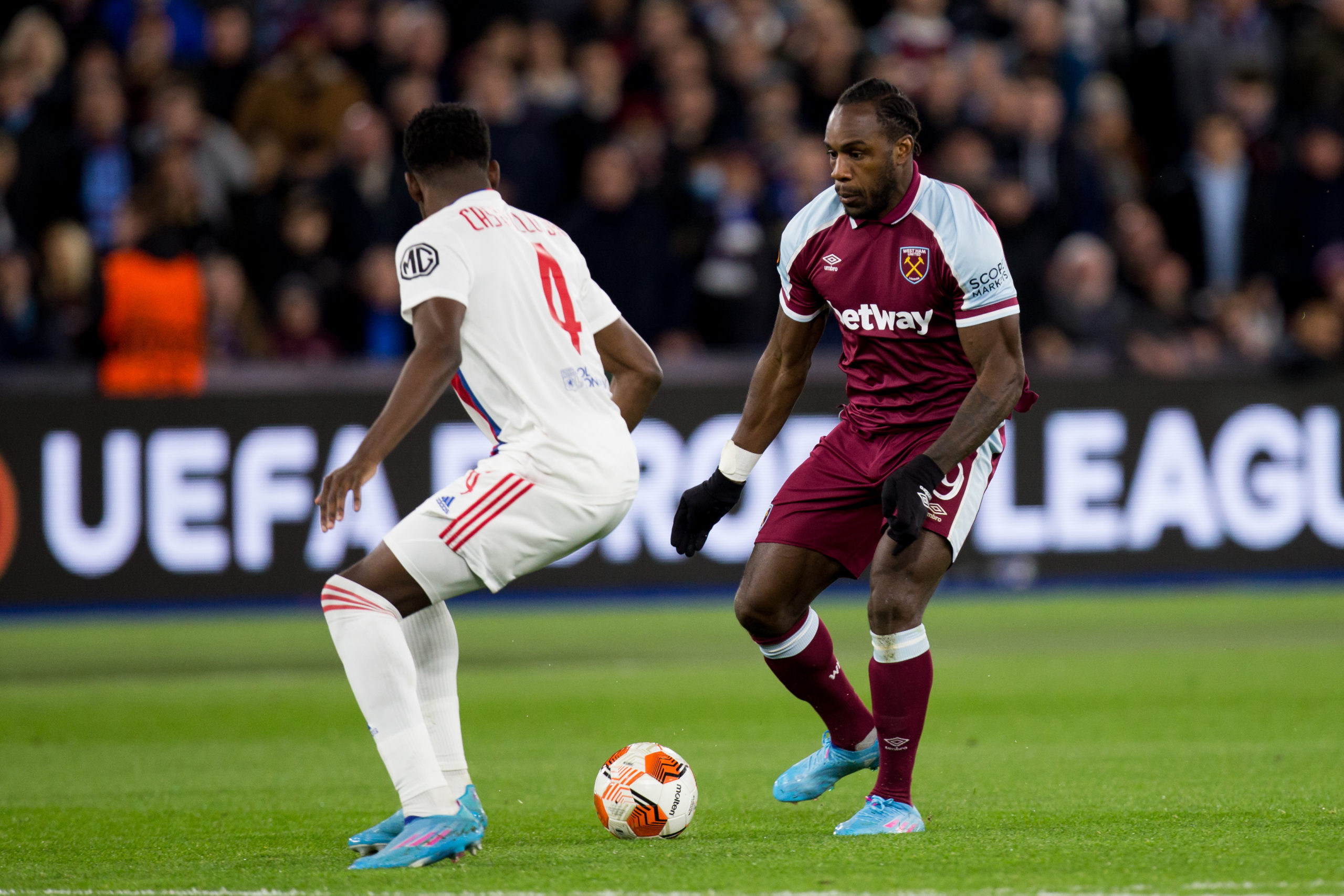 Michail Antonio reacted on Twitter to the West Ham vs Lyon Europa League clash