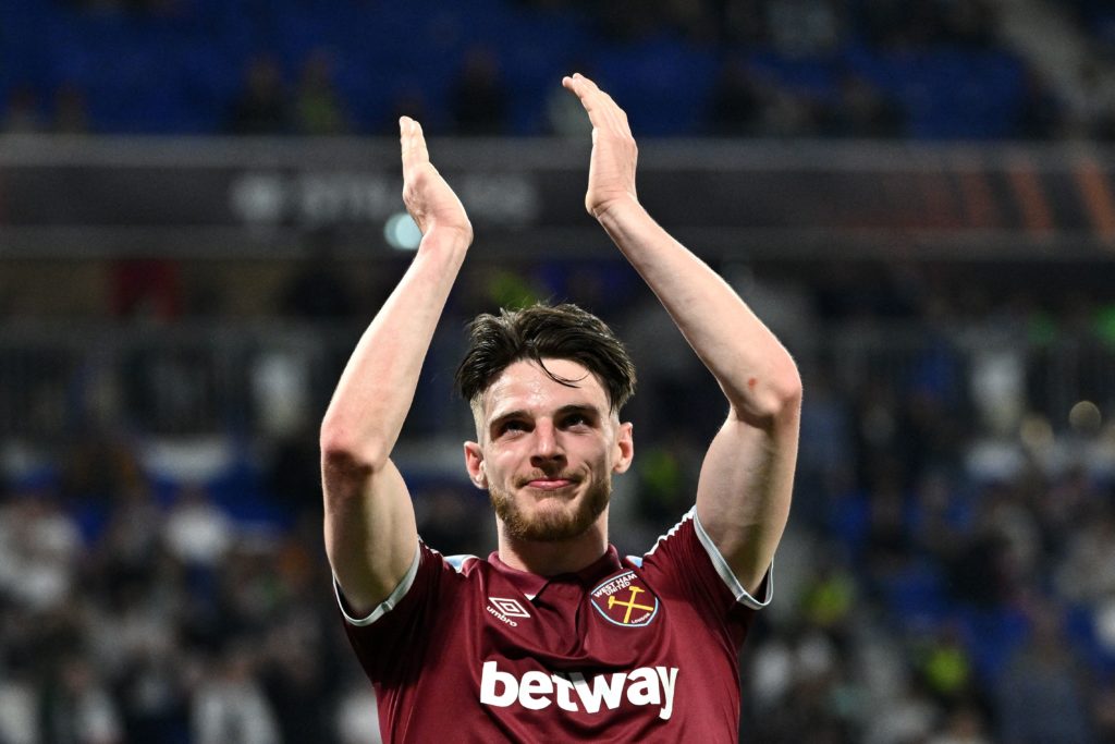 Declan Rice posted a brilliant Twitter response to Lyon after magical West Ham Europa League win