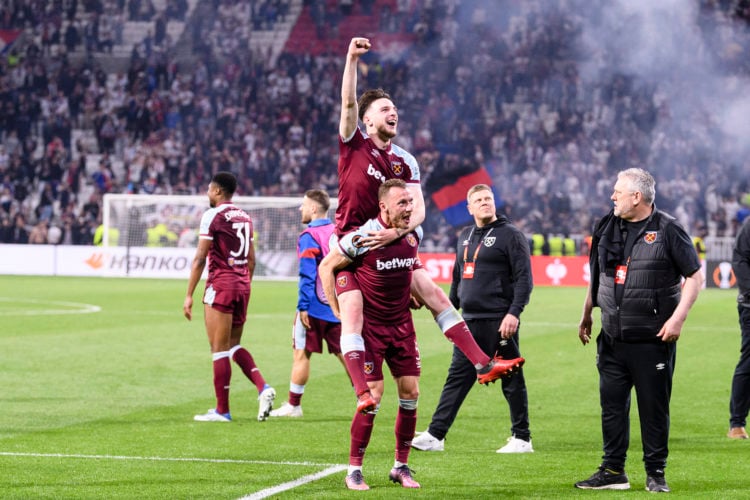 What Vladimir Coufal and Declan Rice did to West Ham fans locked in Lyon stadium will go down in folklore
