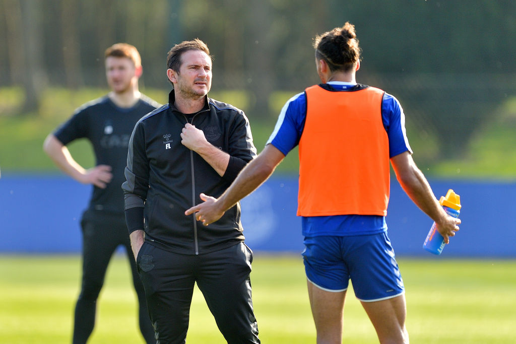 Everton Training Session