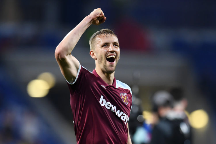'They don't trust us again': Tomas Soucek posts brilliant tweet after West Ham beat Lyon 3-0 in the Europa League