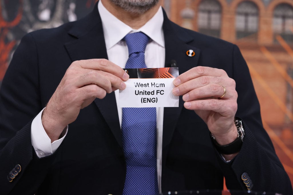 UEFA Europa League 2021/22 Quarter-finals and Semi-finals Draw