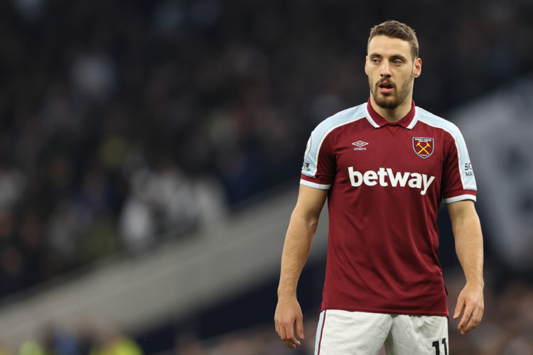West Ham flop Nikola Vlasic central to physical fight between manager and sporting director caught on video