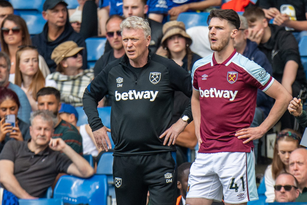 West Ham United boss David Moyes has shared just how much he demands of Declan Rice