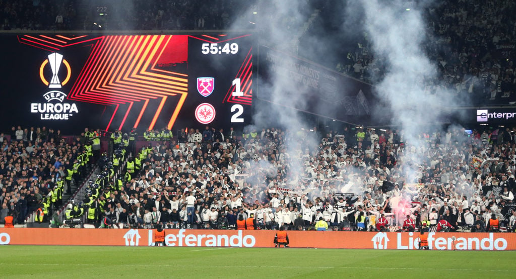 West Ham United v Eintracht Frankfurt: Semi Final Leg One - UEFA Europa League