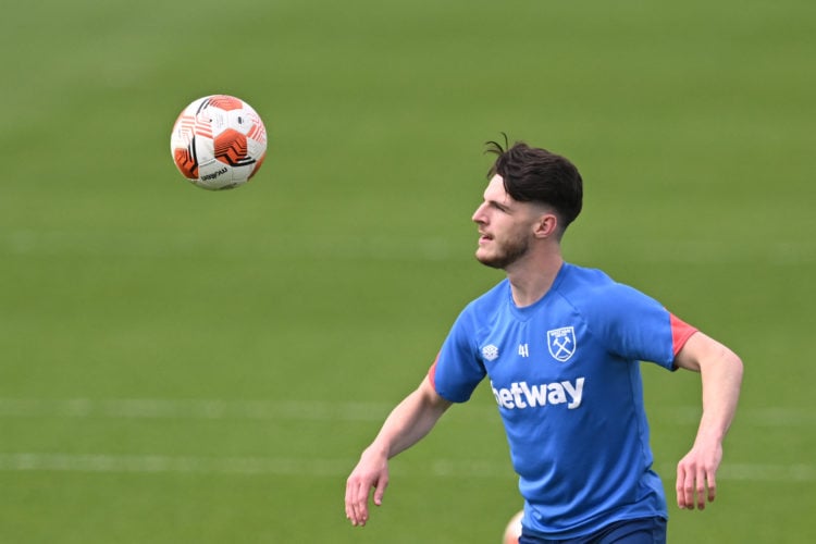'100%': Declan Rice makes pledge to West Ham fans ahead of Europa League clash with Eintracht Frankfurt