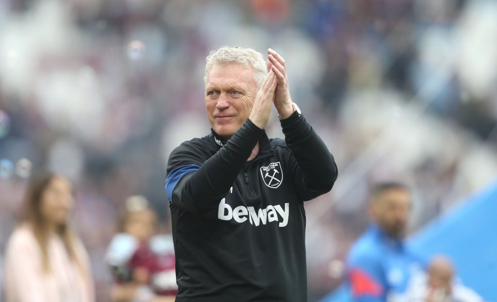 'My goodness': David Moyes shares what he thought of Manchester City at half-time when West Ham were leading 2-0