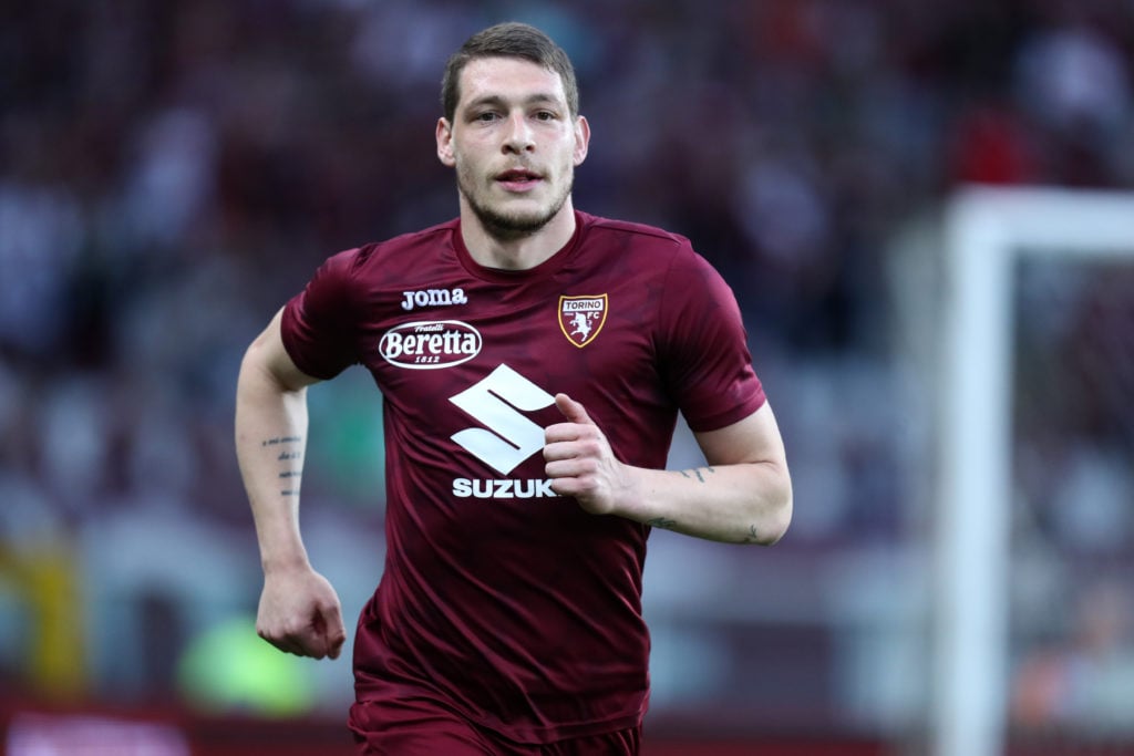 Andrea Belotti of Torino Fc looks on during the Serie A