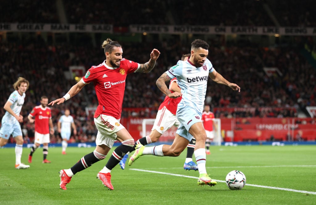 Manchester United v West Ham United - Carabao Cup Third Round