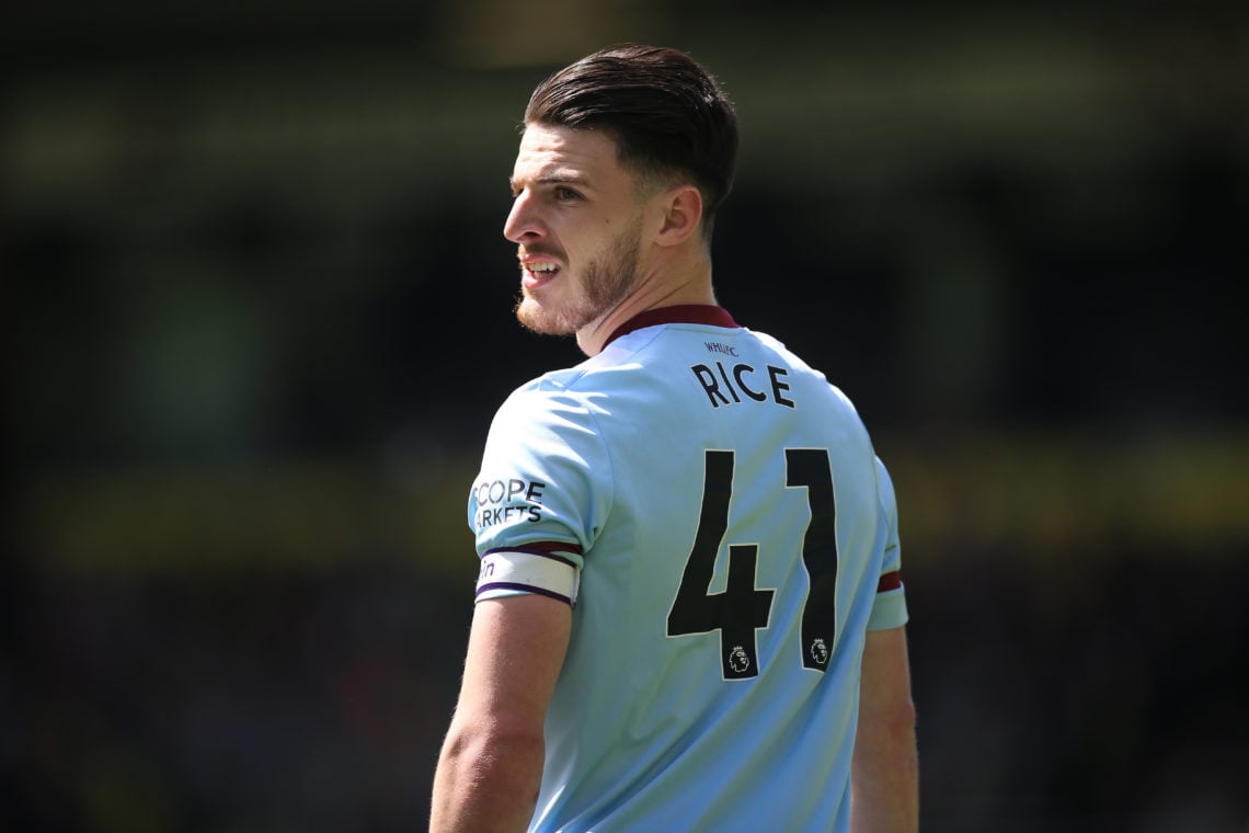 West Ham fans will absolutely love video of what Declan Rice did after Norwich win