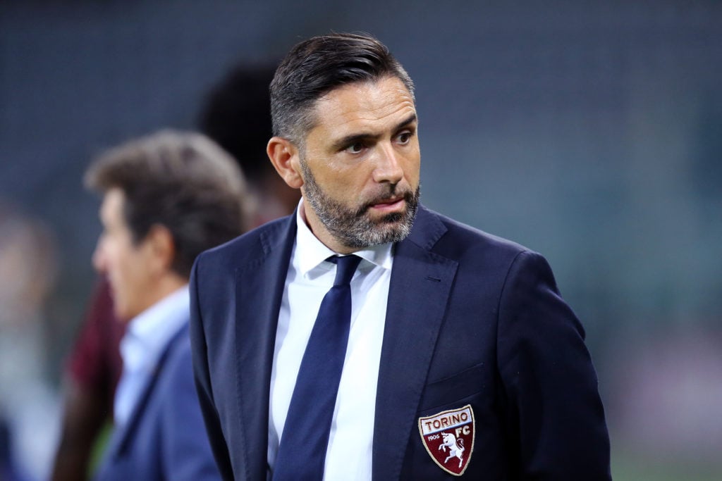Torino FC Director of Sport Davide Vagnati looks on before